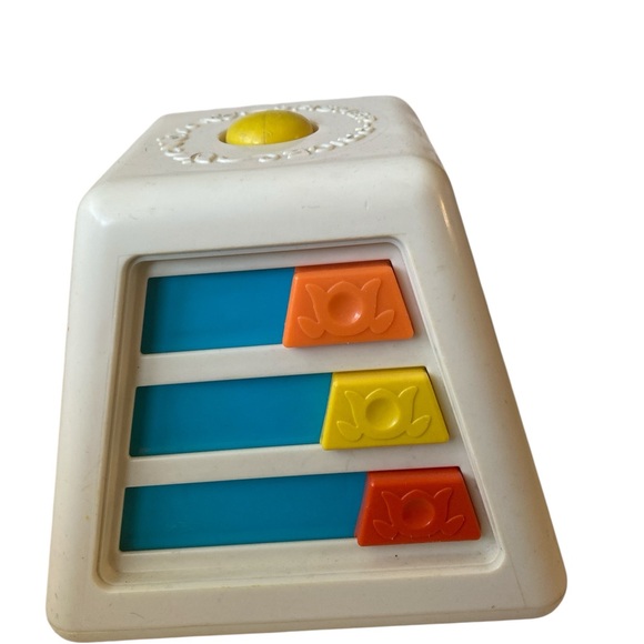 Fisher-Price Other - Vintage 1978 Fisher Price Turn and Learn No.156 Baby Box Activity Toy